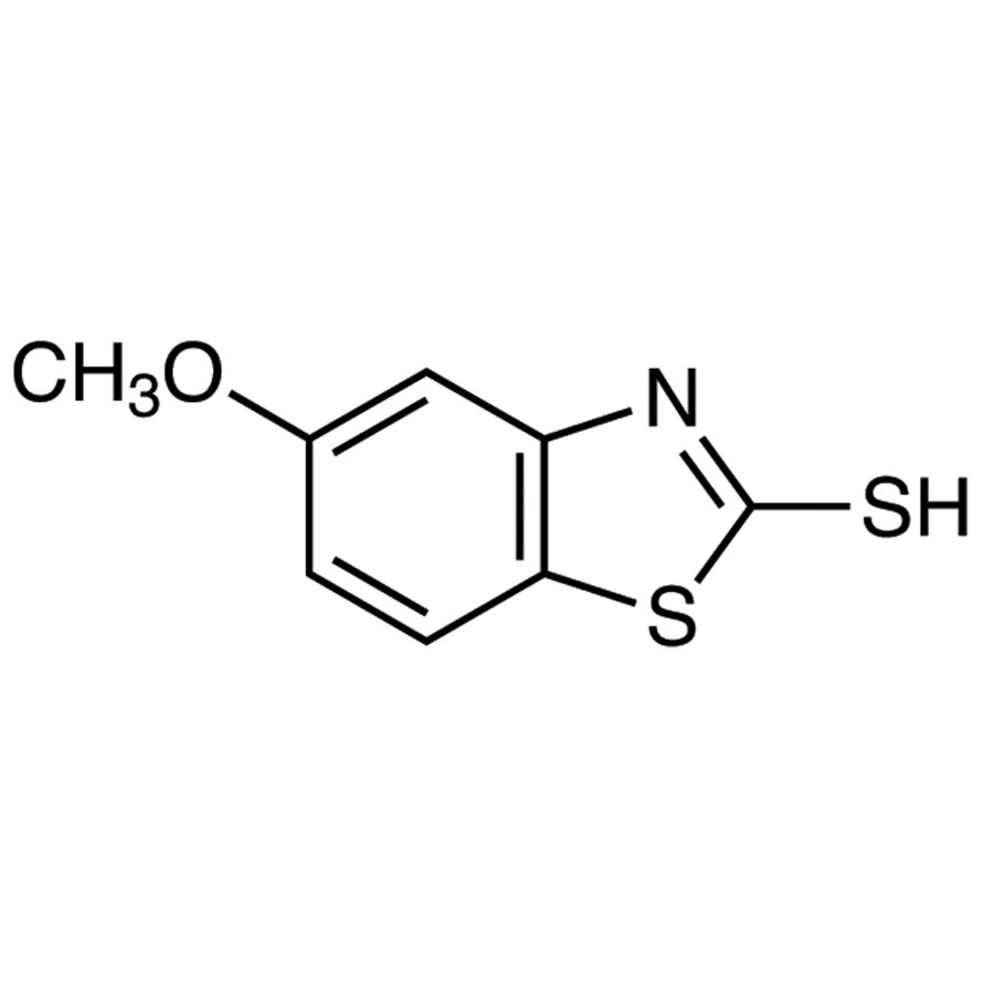 2-Mercapto-5-methoxybenzothiazole >98.0%(T) - CAS 55690-60-3