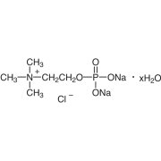Phosphocholine Chloride Sodium Salt Hydrate [for Cholinesterase Substrate] >98.0%(N) - CAS 16904-96-4