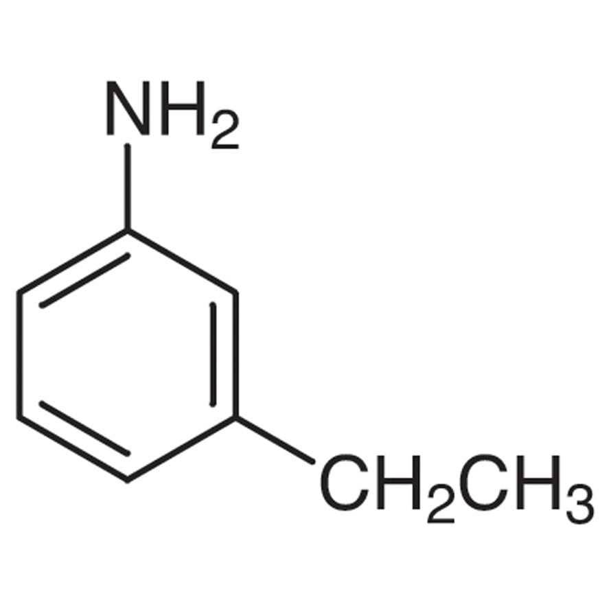 3-Ethylaniline >98.0%(GC)(T) - CAS 587-02-0