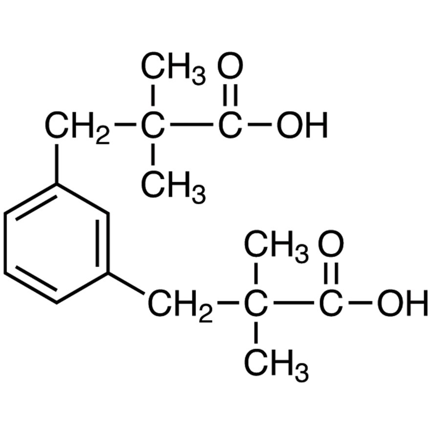 α,α,α',α'-Tetramethyl-1,3-benzenedipropionic Acid >98.0%(GC)(T) - CAS 819050-88-9