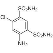 4-Amino-6-chloro-1,3-benzenedisulfonamide >98.0%(N) - CAS 121-30-2