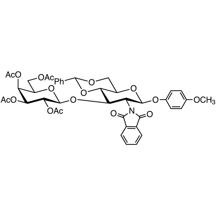 Gal[2346Ac]β(1-3)GlcNPhth[46Bzd]-β-MP >97.0%(HPLC)