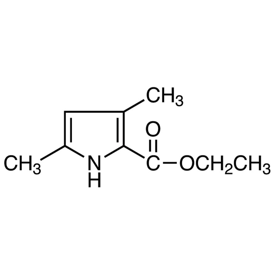 Ethyl 3,5-Dimethyl-2-pyrrolecarboxylate >98.0%(GC) - CAS 2199-44-2