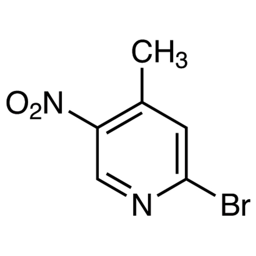 2-Bromo-4-methyl-5-nitropyridine >98.0%(GC) - CAS 23056-47-5