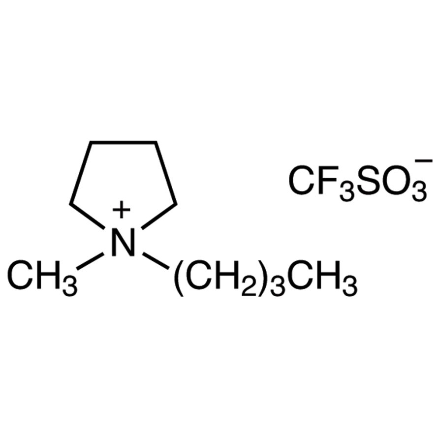 1-Butyl-1-methylpyrrolidinium Trifluoromethanesulfonate >98.0%(N) - CAS 367522-96-1