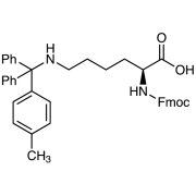 Nα-[(9H-Fluoren-9-ylmethoxy)carbonyl]-Nε-(4-methyltrityl)-L-lysine >98.0%(HPLC)(N) - CAS 167393-62-6