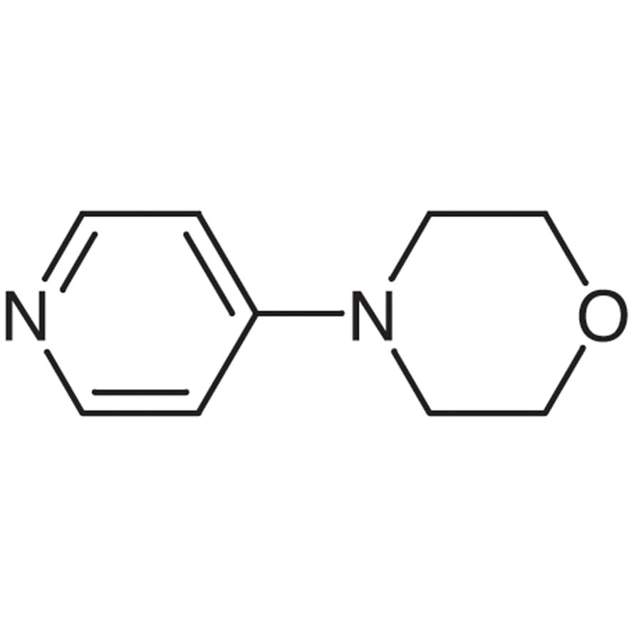 4-(4-Pyridyl)morpholine >98.0%(GC)(T) - CAS 2767-91-1