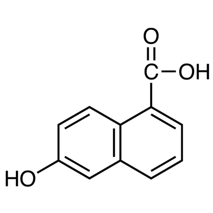 6-Hydroxy-1-naphthoic Acid >98.0%(GC)(T) - CAS 2437-17-4