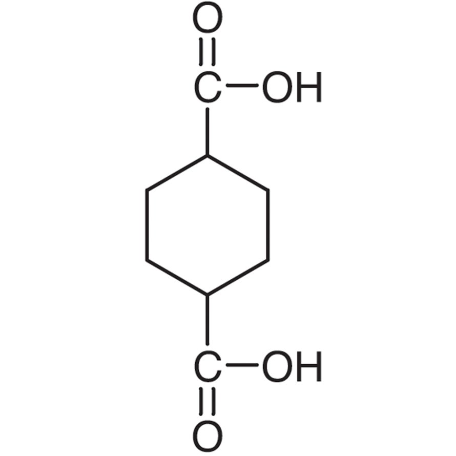 1,4-Cyclohexanedicarboxylic Acid (cis- and trans- mixture) >98.0%(GC)(T) - CAS 1076-97-7