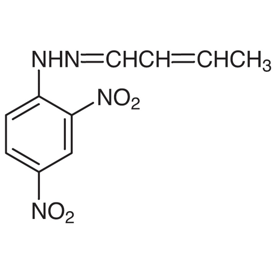 Crotonaldehyde 2,4-Dinitrophenylhydrazone >98.0%(T)(HPLC) - CAS 1527-96-4