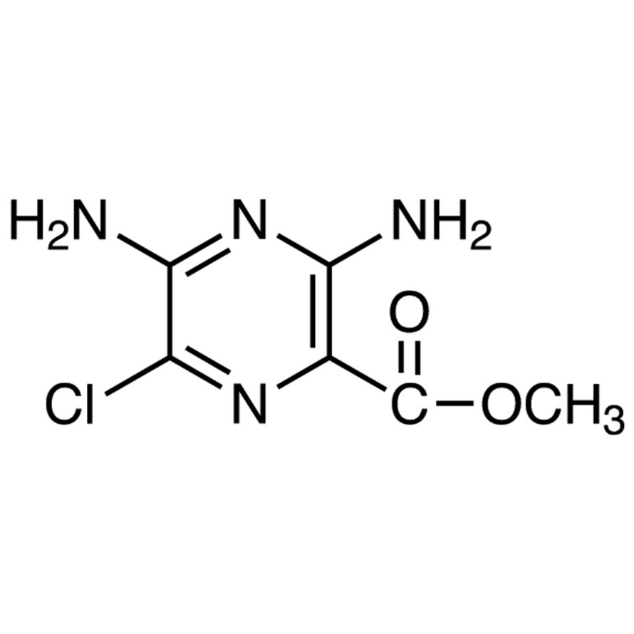 Methyl 3,5-Diamino-6-chloropyrazine-2-carboxylate >98.0%(GC)(T) - CAS 1458-01-1