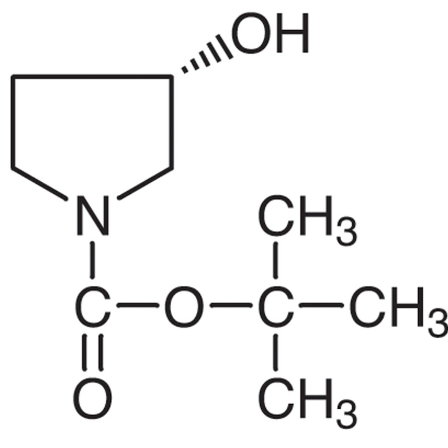 (S)-1-(tert-Butoxycarbonyl)-3-pyrrolidinol >98.0%(GC) - CAS 101469-92-5