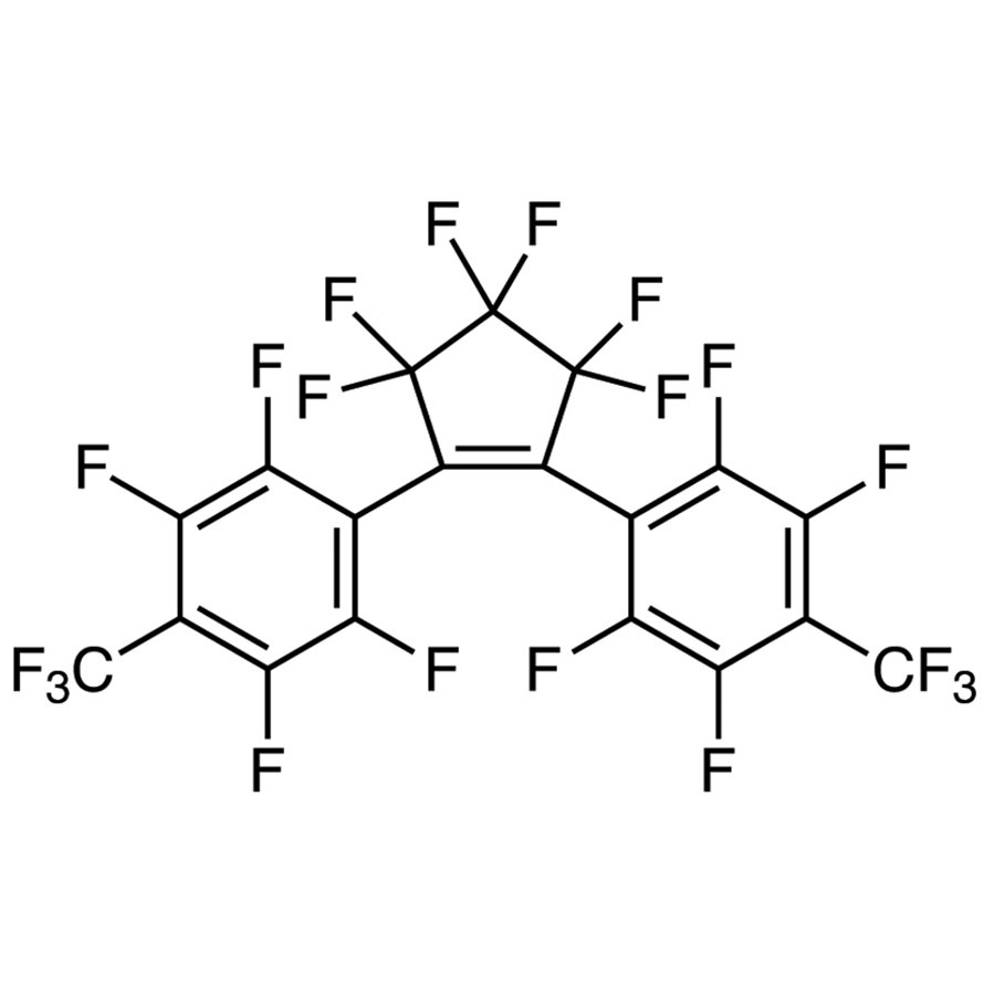 1,2-Bis[2,3,5,6-tetrafluoro-4-(trifluoromethyl)phenyl]-3,3,4,4,5,5-hexafluoro-1-cyclopentene >95.0%(GC) - CAS 1821062-80-9