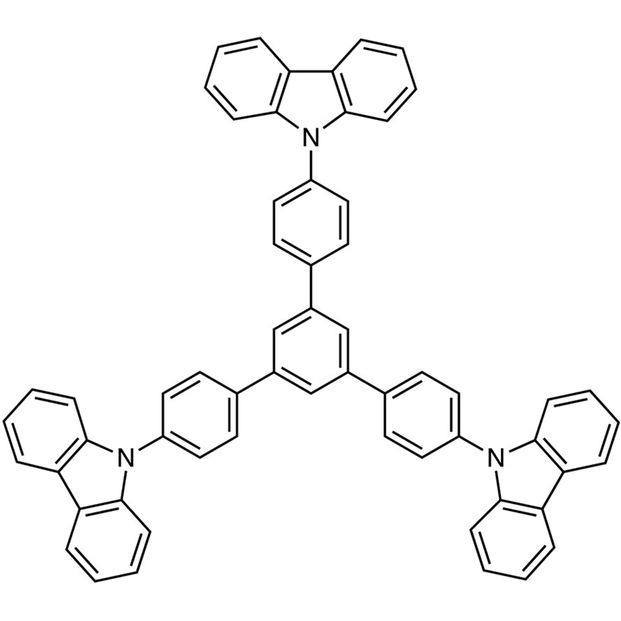 1,3,5-Tris[4-(9-carbazolyl)phenyl]benzene >98.0%(HPLC)(N) - CAS 160780-82-5