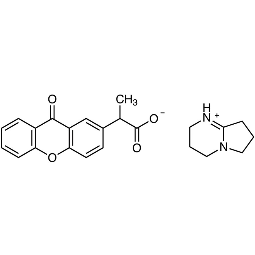 2-(9-Oxoxanthen-2-yl)propionic Acid 1,5-Diazabicyclo[4.3.0]non-5-ene Salt >98.0%(HPLC) - CAS 1346753-04-5