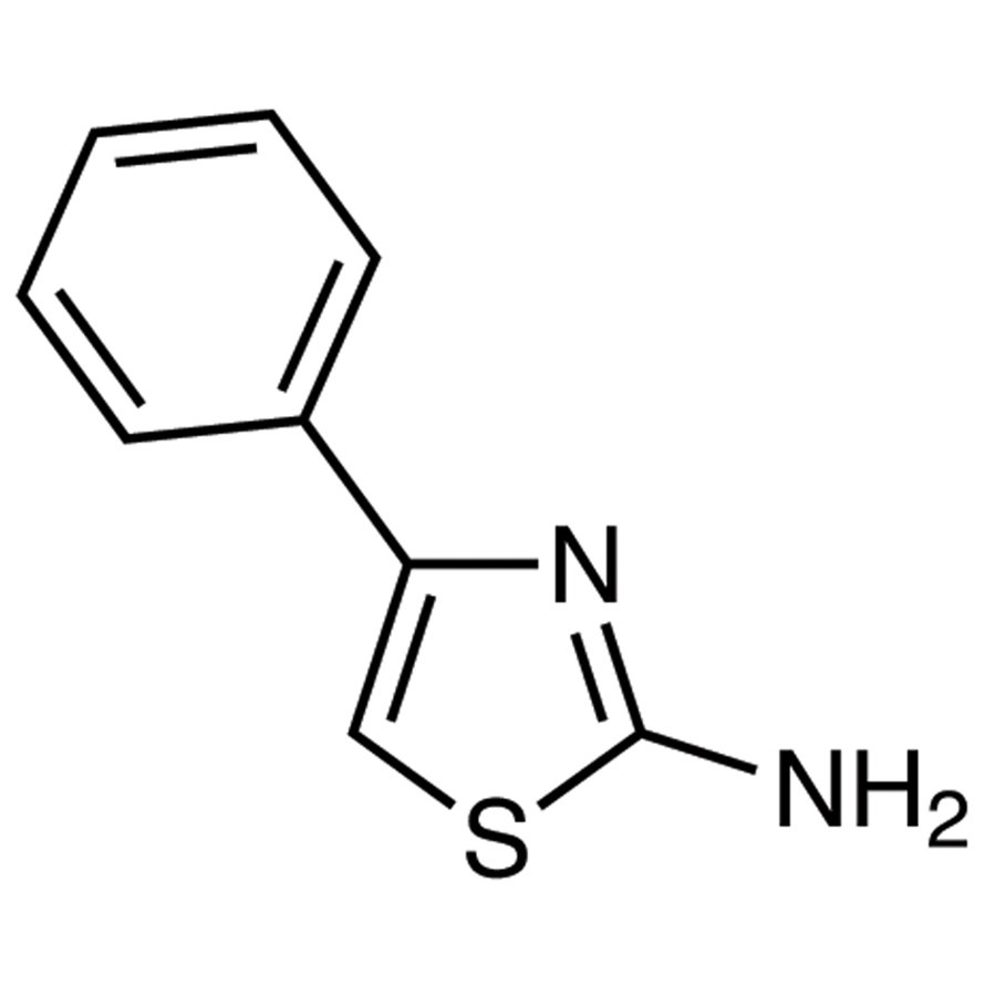 2-Amino-4-phenylthiazole >98.0%(GC)(T) - CAS 2010-06-2