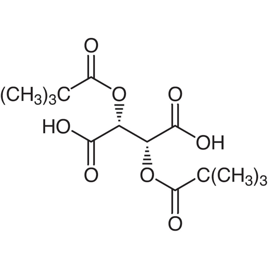 (-)-Dipivaloyl-L-tartaric Acid >98.0%(T)(HPLC) - CAS 65259-81-6
