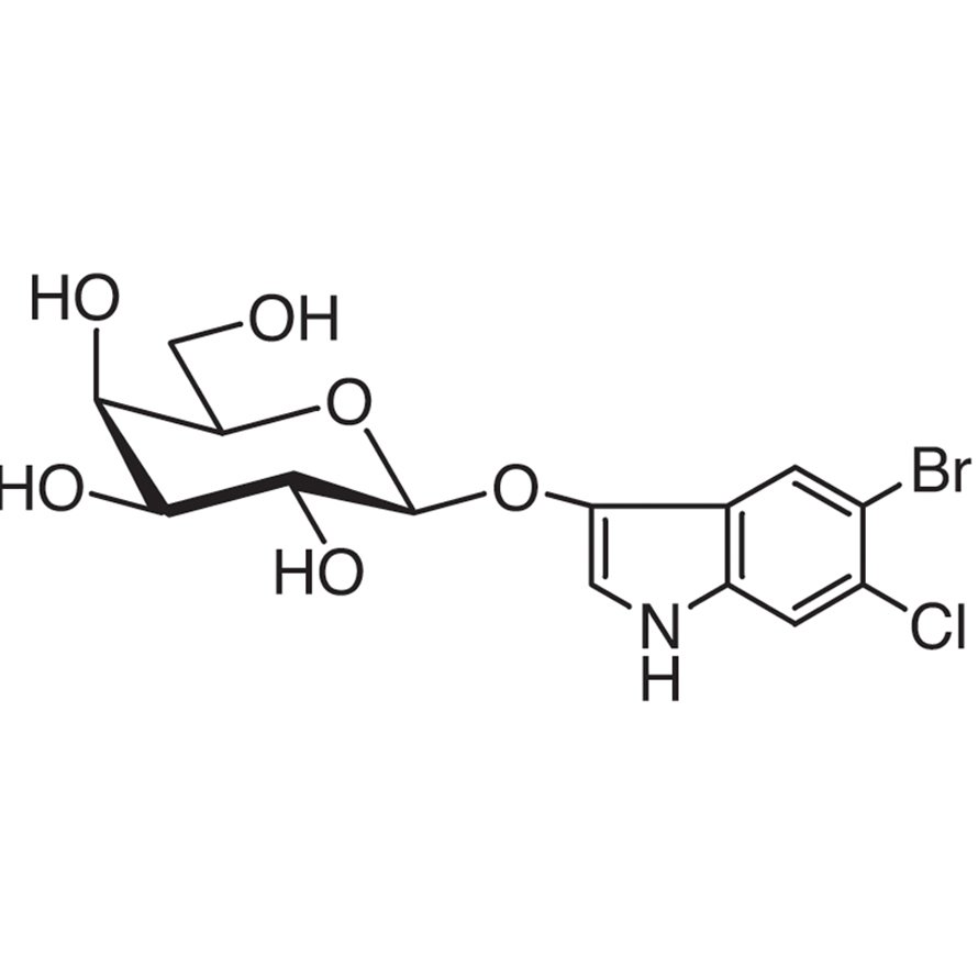 5-Bromo-6-chloro-3-indolyl β-D-Galactopyranoside (contains ca. 10% Ethyl Acetate) [for Biochemical Research] >98.0%(HPLC) - CAS 93863-88-8