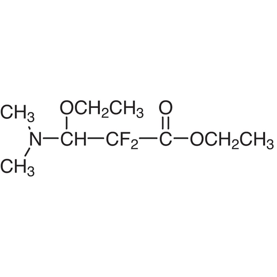 Ethyl 3-(Dimethylamino)-3-ethoxy-2,2-difluoropropionate >95.0%(N) - CAS 141546-96-5