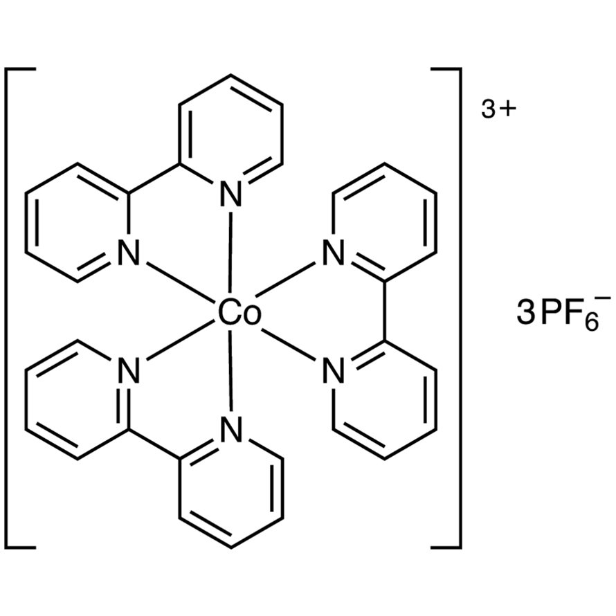 Tris(2,2'-bipyridine)cobalt(III) Tris(hexafluorophosphate) >93.0%(T) - CAS 28277-53-4