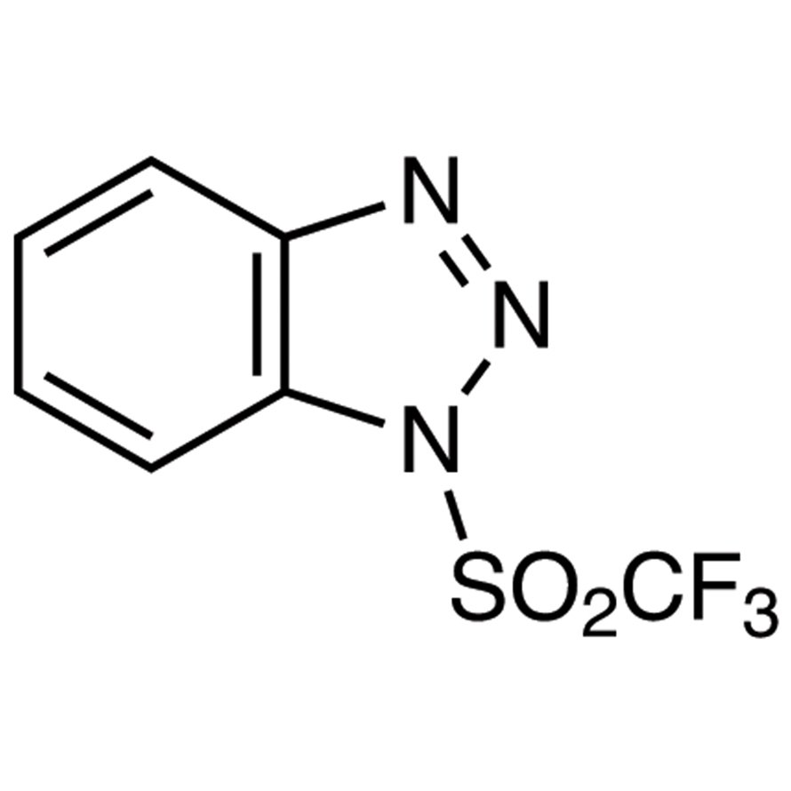 1-(Trifluoromethanesulfonyl)-1H-benzotriazole >98.0%(HPLC) - CAS 117632-84-5