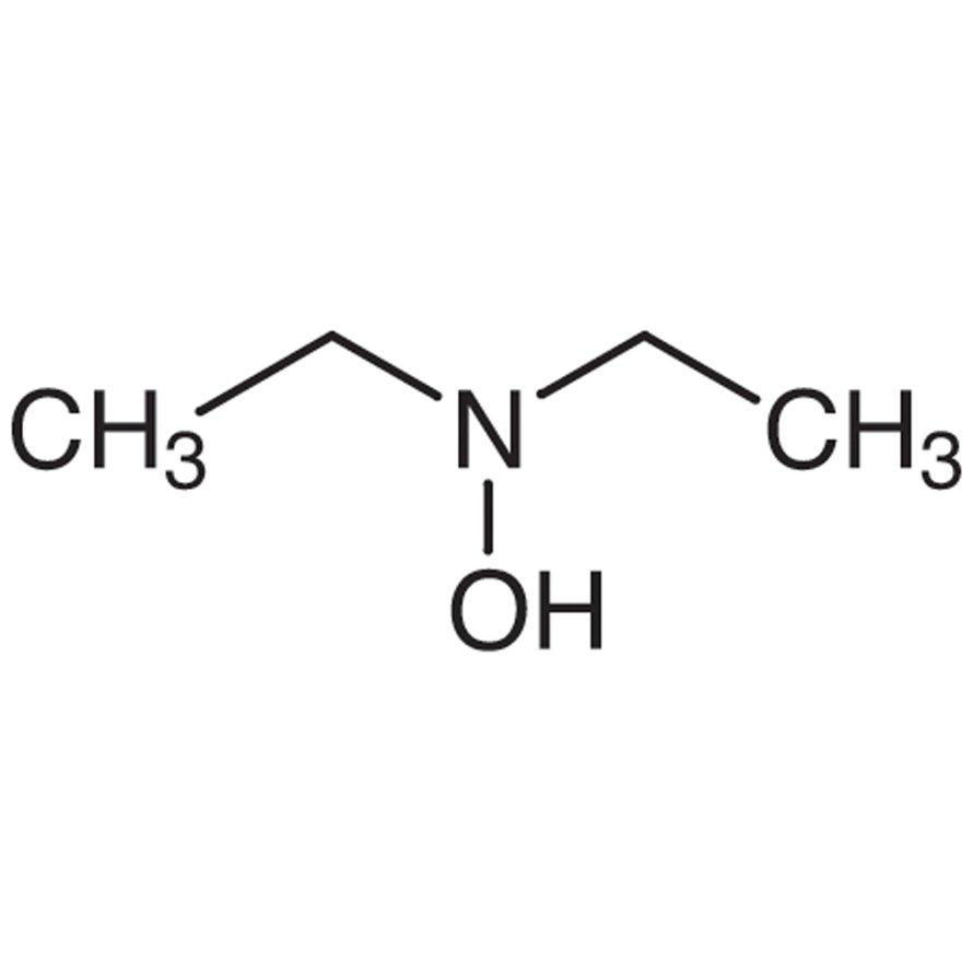 N,N-Diethylhydroxylamine (ca. 85% in Water, ca. 8.6mol/L)  - CAS 3710-84-7