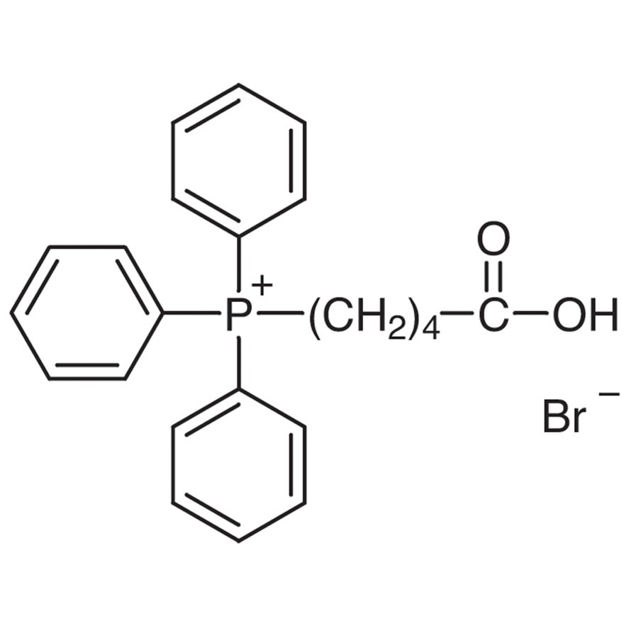 4-(Carboxybutyl)triphenylphosphonium Bromide >98.0%(T)(HPLC) - CAS 17814-85-6