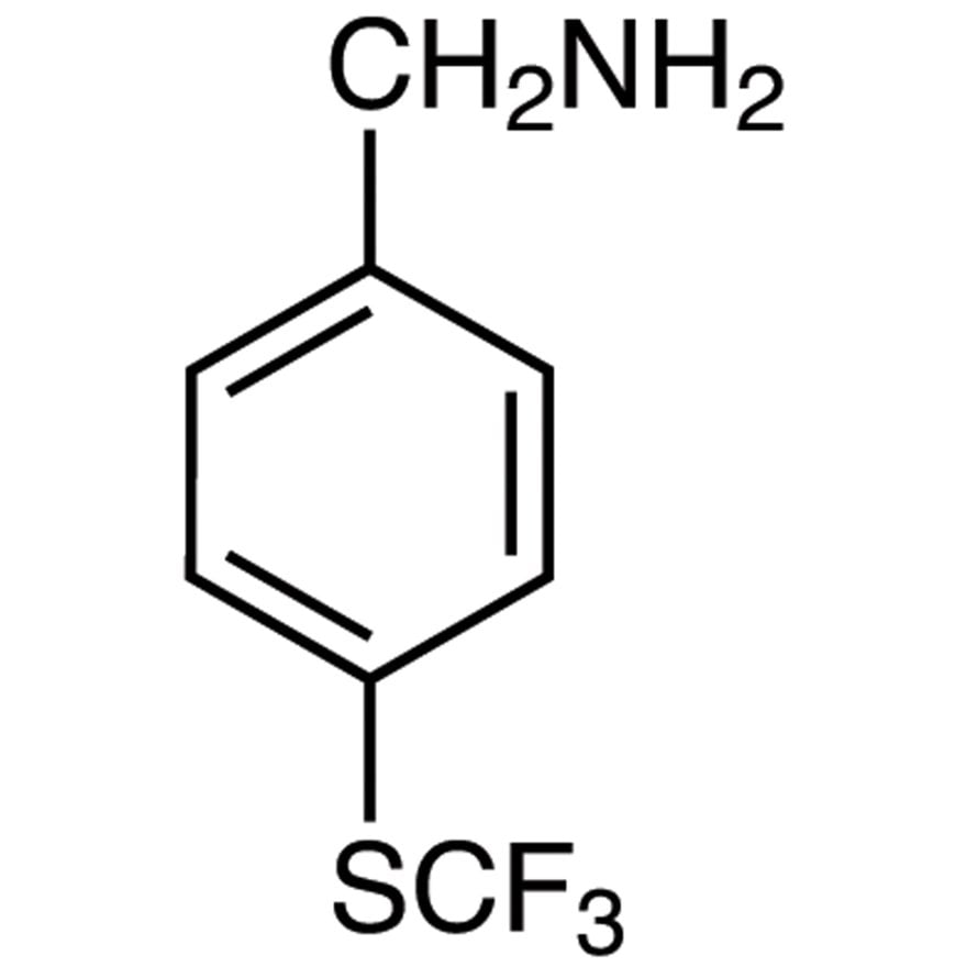 4-(Trifluoromethylthio)benzylamine >97.0%(GC)(T) - CAS 128273-56-3