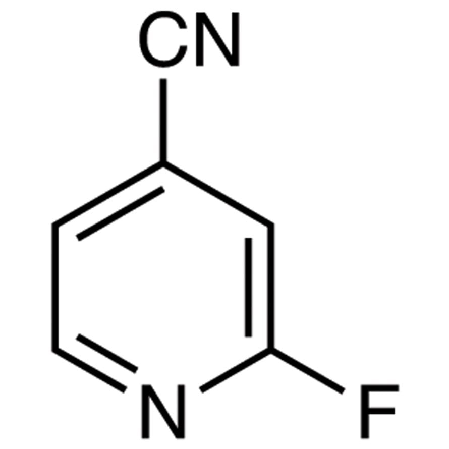 4-Cyano-2-fluoropyridine >99.0%(GC) - CAS 3939-14-8