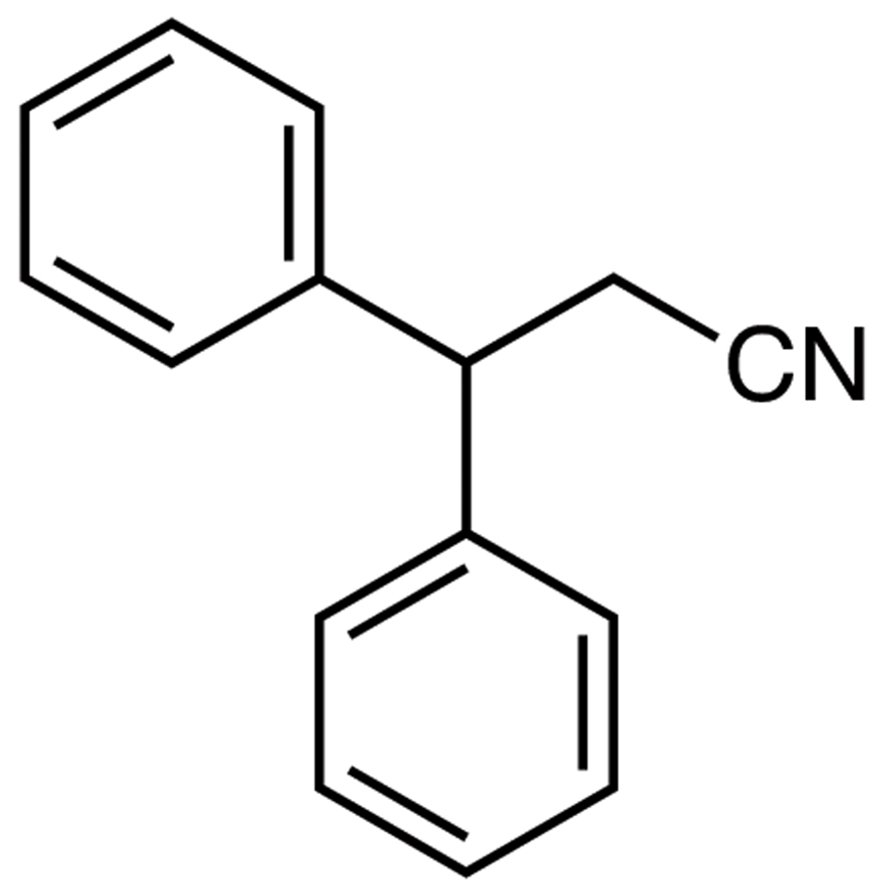 3,3-Diphenylpropionitrile >97.0%(GC) - CAS 2286-54-6