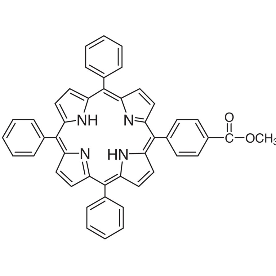 5-(4-Methoxycarbonylphenyl)-10,15,20-triphenylporphyrin >90.0%(HPLC) - CAS 119730-06-2