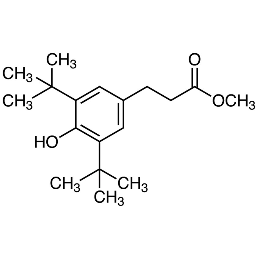 Methyl 3-(3,5-Di-tert-butyl-4-hydroxyphenyl)propionate >98.0%(GC) - CAS 6386-38-5