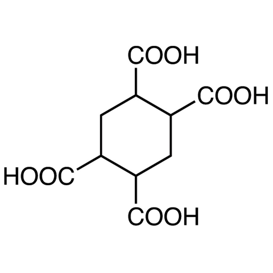 1,2,4,5-Cyclohexanetetracarboxylic Acid >98.0%(GC)(T) - CAS 15383-49-0