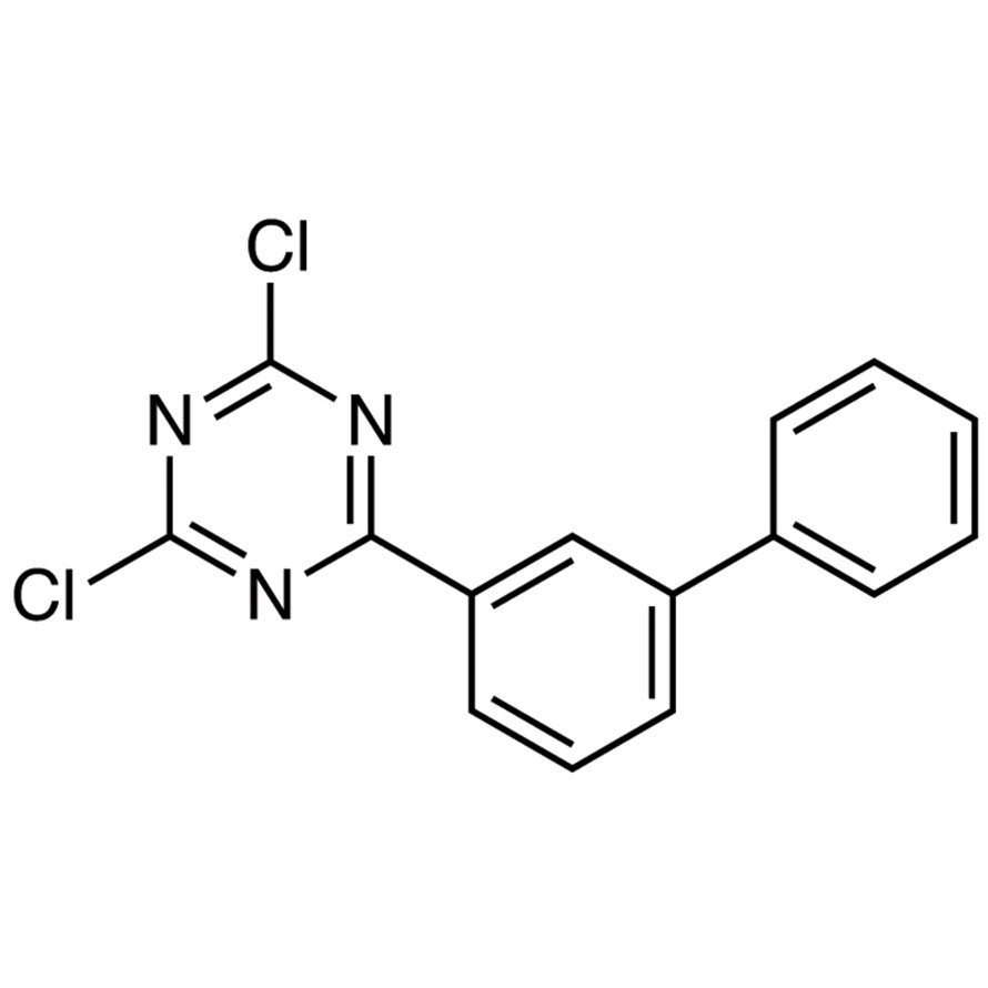 2-([1,1'-Biphenyl]-3-yl)-4,6-dichloro-1,3,5-triazine >98.0%(GC) - CAS 1402225-89-1