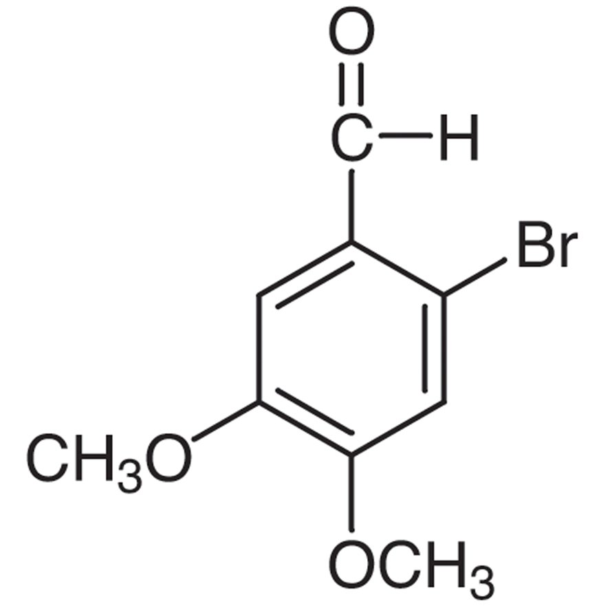 2-Bromo-4,5-dimethoxybenzaldehyde >98.0%(GC) - CAS 5392-10-9