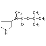 3-(N-tert-Butoxycarbonyl-N-methylamino)pyrrolidine >96.0%(GC) - CAS 172478-00-1