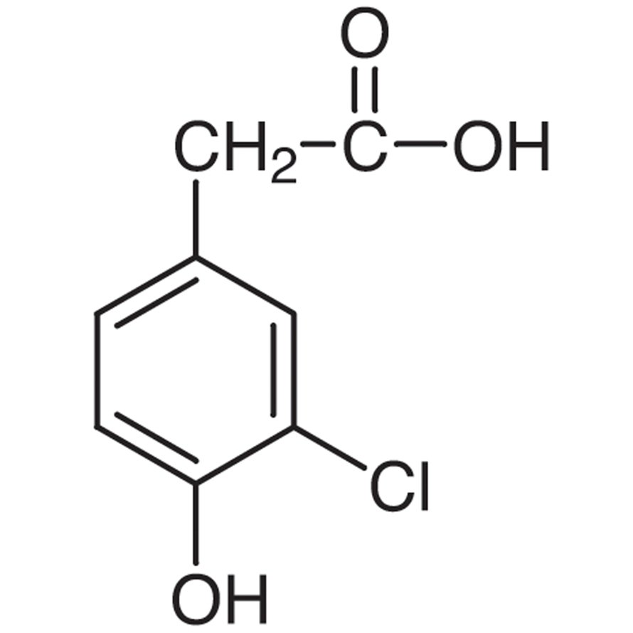 3-Chloro-4-hydroxyphenylacetic Acid >98.0%(GC)(T) - CAS 33697-81-3