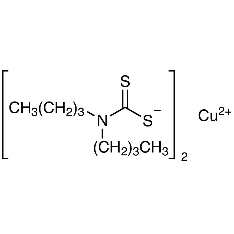 Copper(II) Dibutyldithiocarbamate >98.0%(T) - CAS 13927-71-4