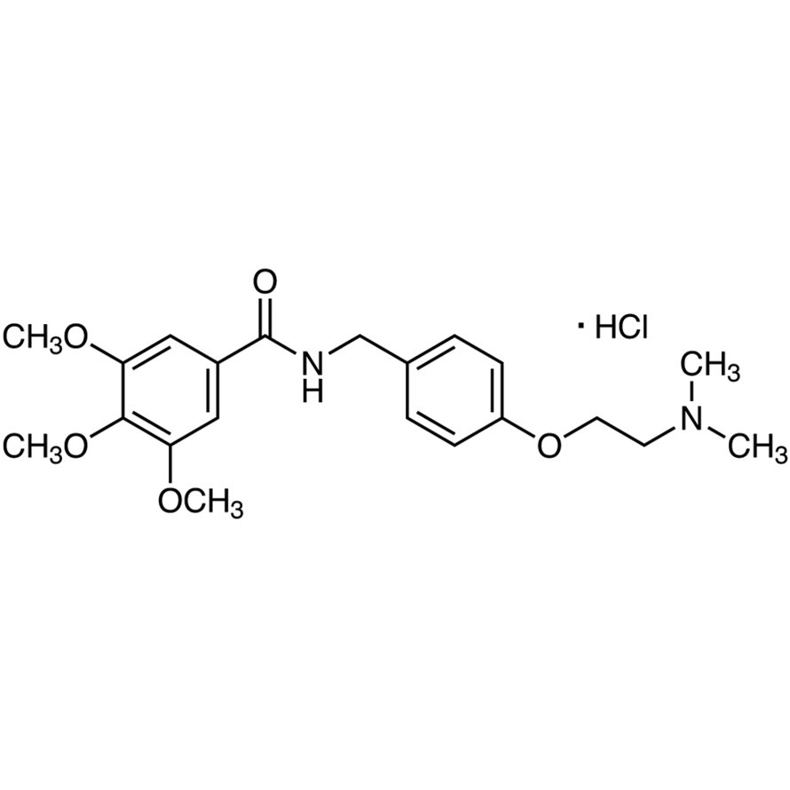 Trimethobenzamide Hydrochloride >98.0%(T)(HPLC) - CAS 554-92-7