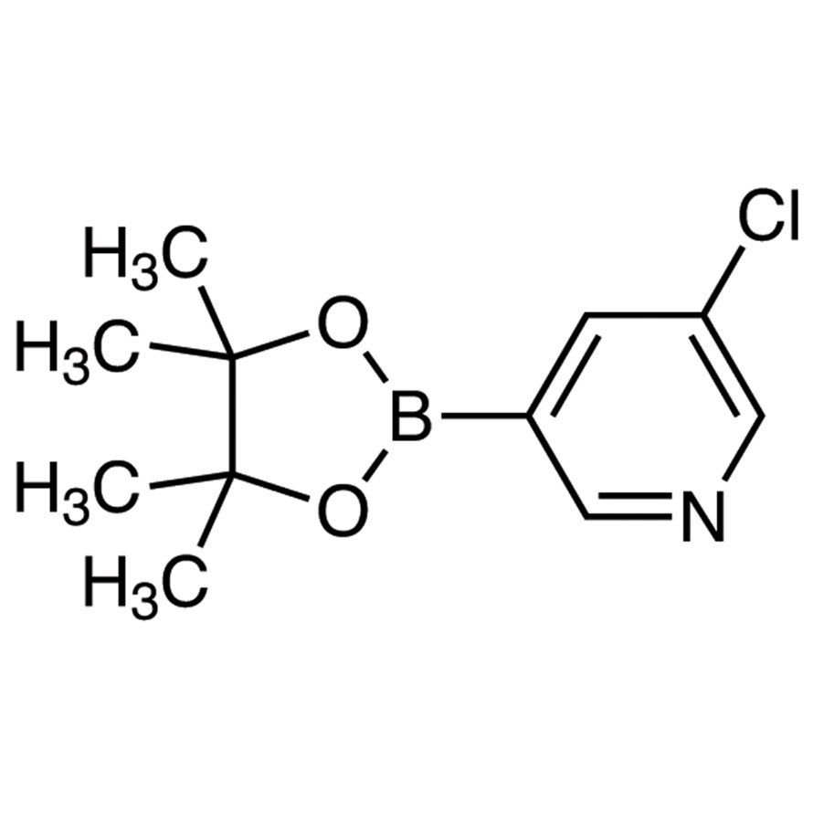 3-Chloro-5-(4,4,5,5-tetramethyl-1,3,2-dioxaborolan-2-yl)pyridine >98.0%(GC)(T) - CAS 865186-94-3