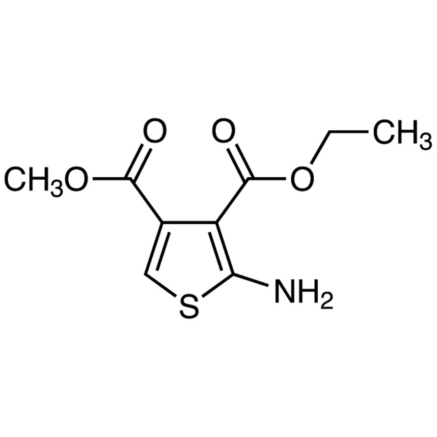 3-Ethyl 4-Methyl 2-Aminothiophene-3,4-dicarboxylate >98.0%(GC) - CAS 844502-63-2