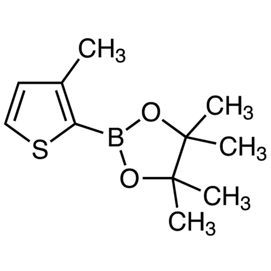3-Methyl-2-(4,4,5,5-tetramethyl-1,3,2-dioxaborolan-2-yl)thiophene >98.0%(GC)(T) - CAS 885692-91-1