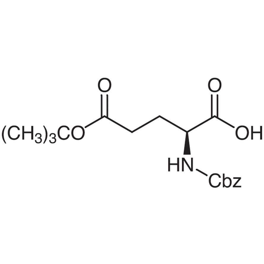 5-tert-Butyl N-Benzyloxycarbonyl-L-glutamate >98.0%(T)(HPLC) - CAS 3886-08-6