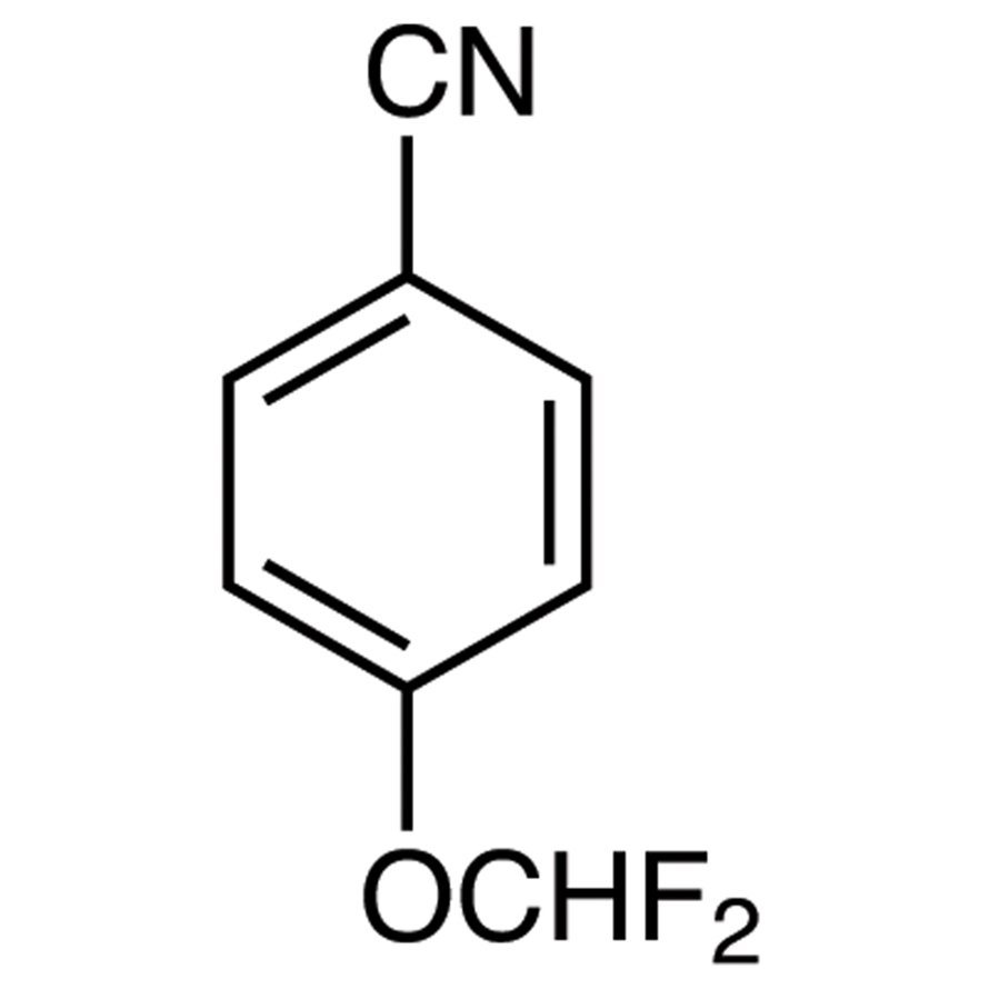 4-(Difluoromethoxy)benzonitrile >98.0%(GC) - CAS 90446-25-6