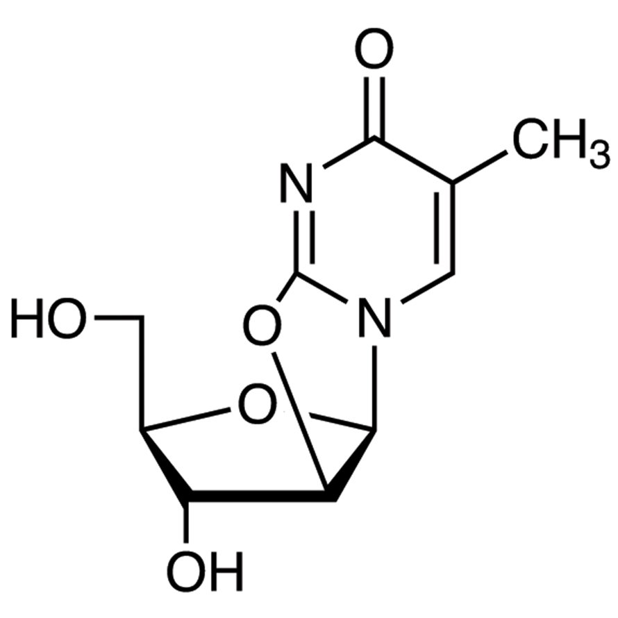 2,2'-O-Anhydro-5-methyluridine >98.0%(HPLC)(N) - CAS 22423-26-3