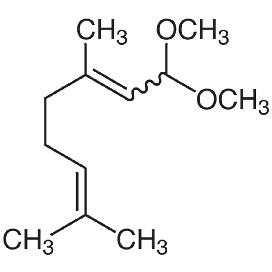 Citral Dimethyl Acetal (cis- and trans- mixture) >90.0%(GC) - CAS 7549-37-3