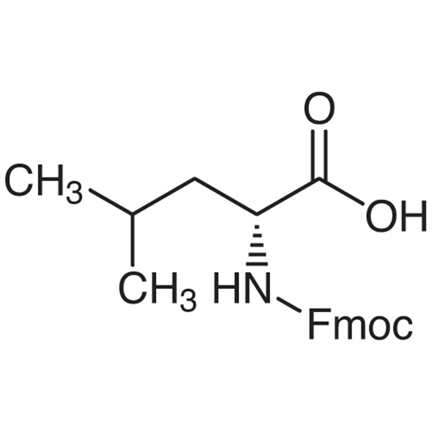 N-[(9H-Fluoren-9-ylmethoxy)carbonyl]-D-leucine >98.0%(T)(HPLC) - CAS 114360-54-2
