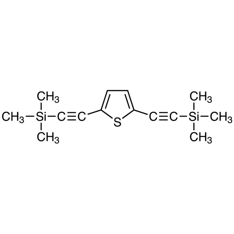 2,5-Bis[(trimethylsilyl)ethynyl]thiophene >96.0%(GC) - CAS 79109-69-6