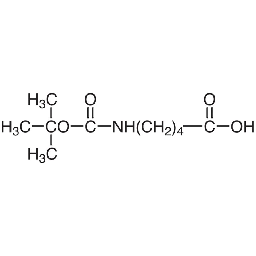N-(tert-Butoxycarbonyl)-5-aminovaleric Acid >98.0%(GC)(T) - CAS 27219-07-4