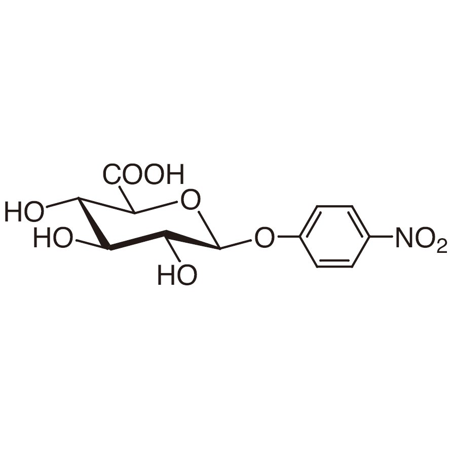 4-Nitrophenyl β-D-Glucuronide [Substrate for β-Glucuronidase] >98.0%(HPLC) - CAS 10344-94-2